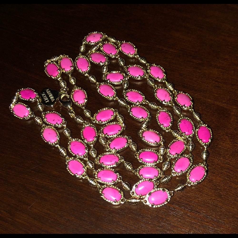 Kendra Scott Gale Necklace in Magenta
